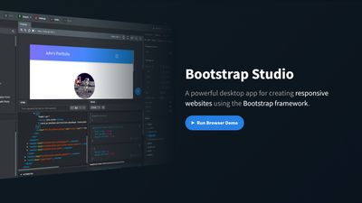 Bootstrap Studio screenshot 1