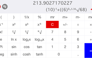 landscape scientific calculator