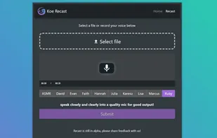 Koe Recast screenshot 1