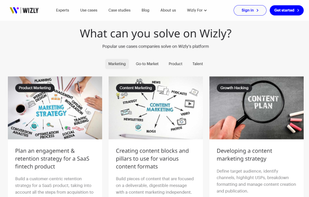 Wizly enables businesses to solve a variety of challenges