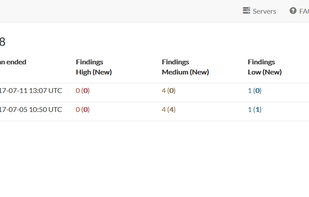 SERVERWAT.CH Security Scanner screenshot 1