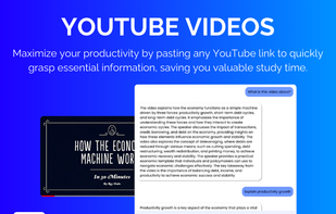 Chat with youtube videos