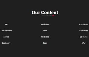 Our Content