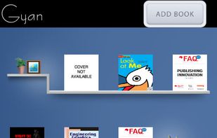 Shelf view of Gyan epub reader
