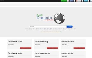 Ajax Domain Finder screenshot 1