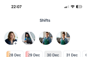Schedule shifts for staff and use GPS clock-in to make sure they are on location