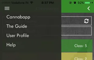 Cannabapp screenshot 1