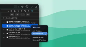 DEVONthink 4.2 updates the design, adds AI search choices, and upgrades the AI assistant image