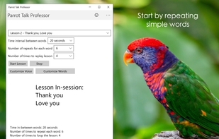 Parrot Talk Professor screenshot 3