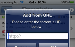 iTransmission screenshot 2