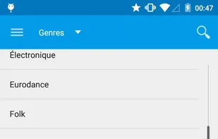 MPDroid screenshot 1
