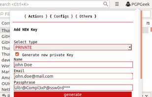 PGPGeek screenshot 1