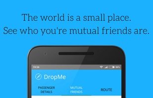 List of mutual friends between the user and the person he's connected with.