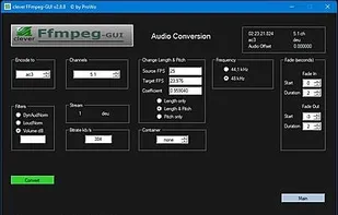 clever FFmpeg-GUI screenshot 2