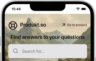 Help Center Portal on mobile