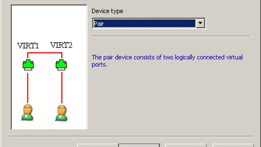 Virtual Serial Ports Emulator VSPE is intended to help software