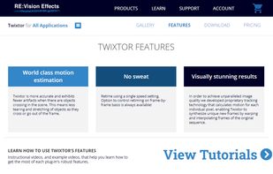 Twixtor screenshot 1