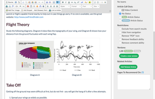 KnowledgeOwl Article Editor