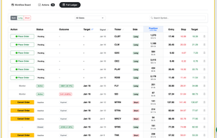 Curated Trades Ledger