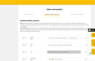 Create your sales scenarios using your catalog columns !