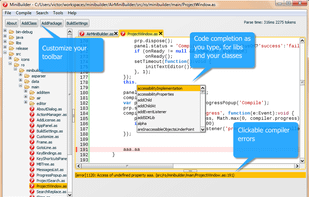 Minibuilder screenshot 1