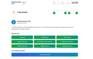 My Exercise Snacks screenshot 1