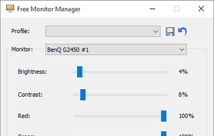 Free Monitor Manager screenshot 1