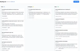 Backlog.md screenshot 1