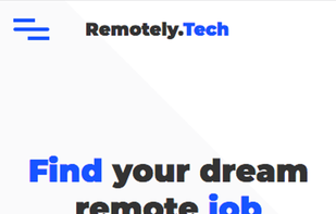 Remotely.tech screenshot 1