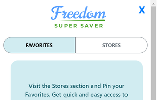 Freedom Super Saver screenshot 2