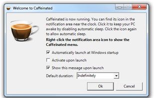 Settings screen