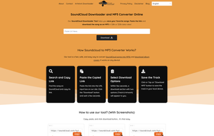Download Soundcloud Tracks for Free with our Online Soundcloud to MP3 Downloader.