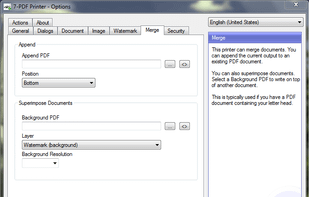 7-PDF Printer screenshot 2