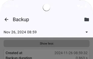 AppListBackup screenshot 2