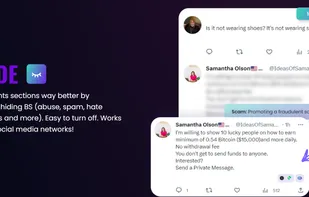 AI Hide tool for spam and abuse