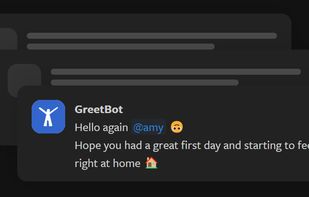 GreetBot screenshot 2