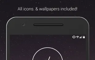 Flight Lite - Minimalist Icons screenshot 1