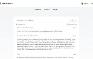 MetaGenieAI screenshot 1