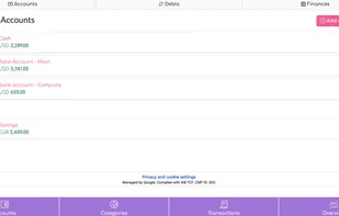 WhizBudget screenshot 1