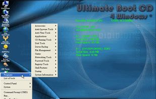 UBCD4Win  screenshot 1