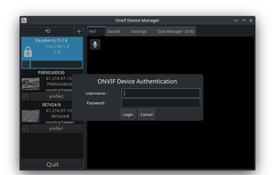 OnvifDeviceManager screenshot 1