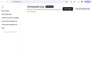 ChromeAI screenshot 1