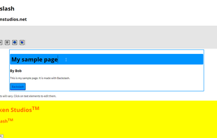 Backslash screenshot 1
