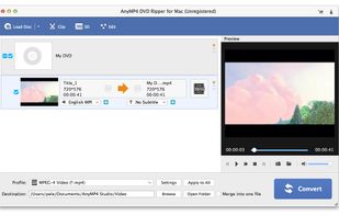 AnyMP4 DVD Ripper screenshot 1