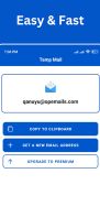 Temp Mail - disposable emails screenshot 1