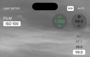 Aperture - Light Meter screenshot 1