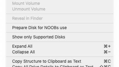 Additional disk functions
