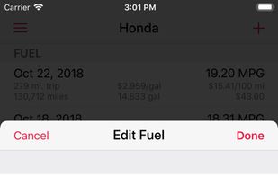 Road Trip MPG screenshot 1