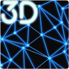 Neon Particles 3D Live Wallpaper icon