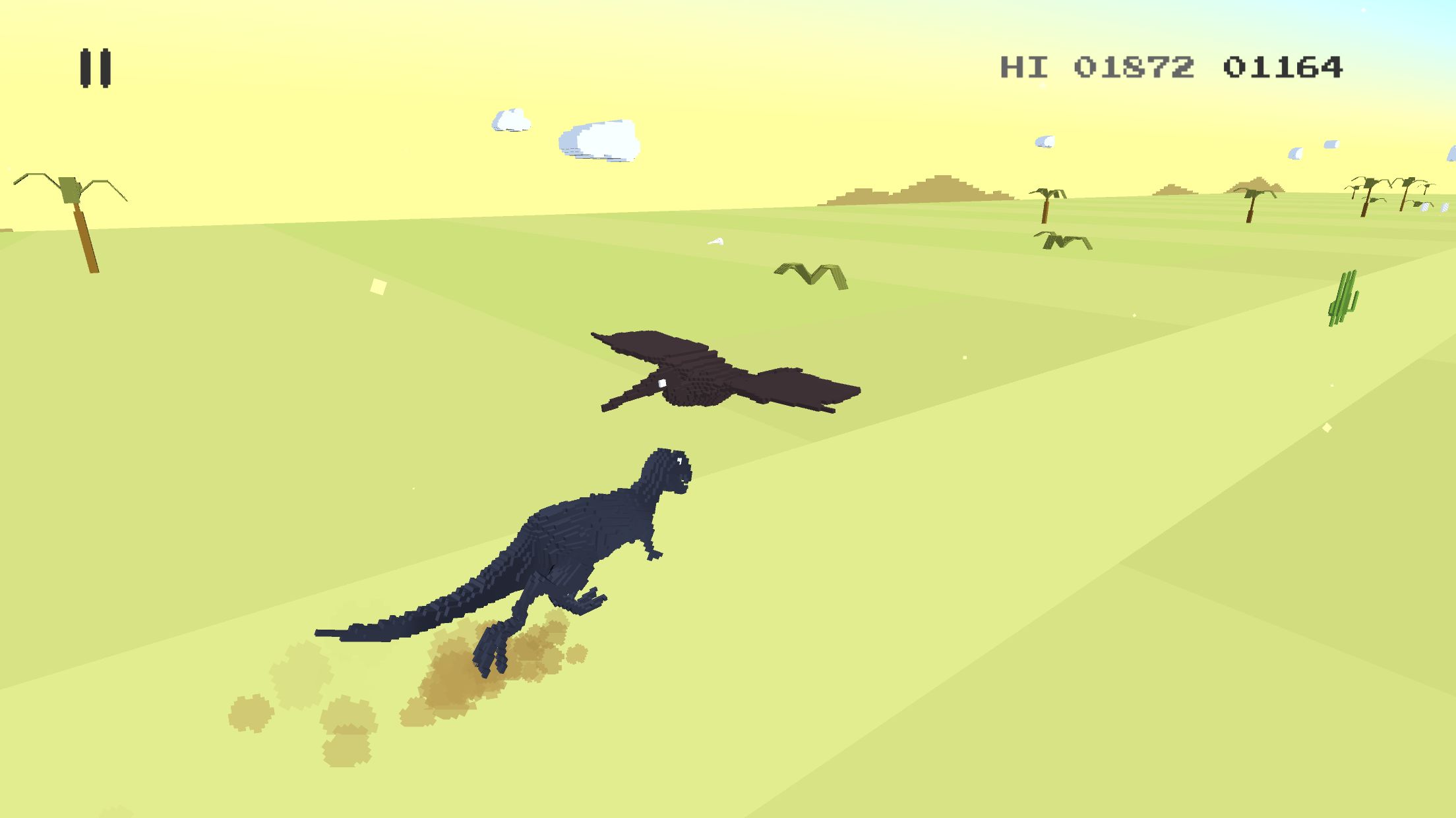 3d Running Dinosaur